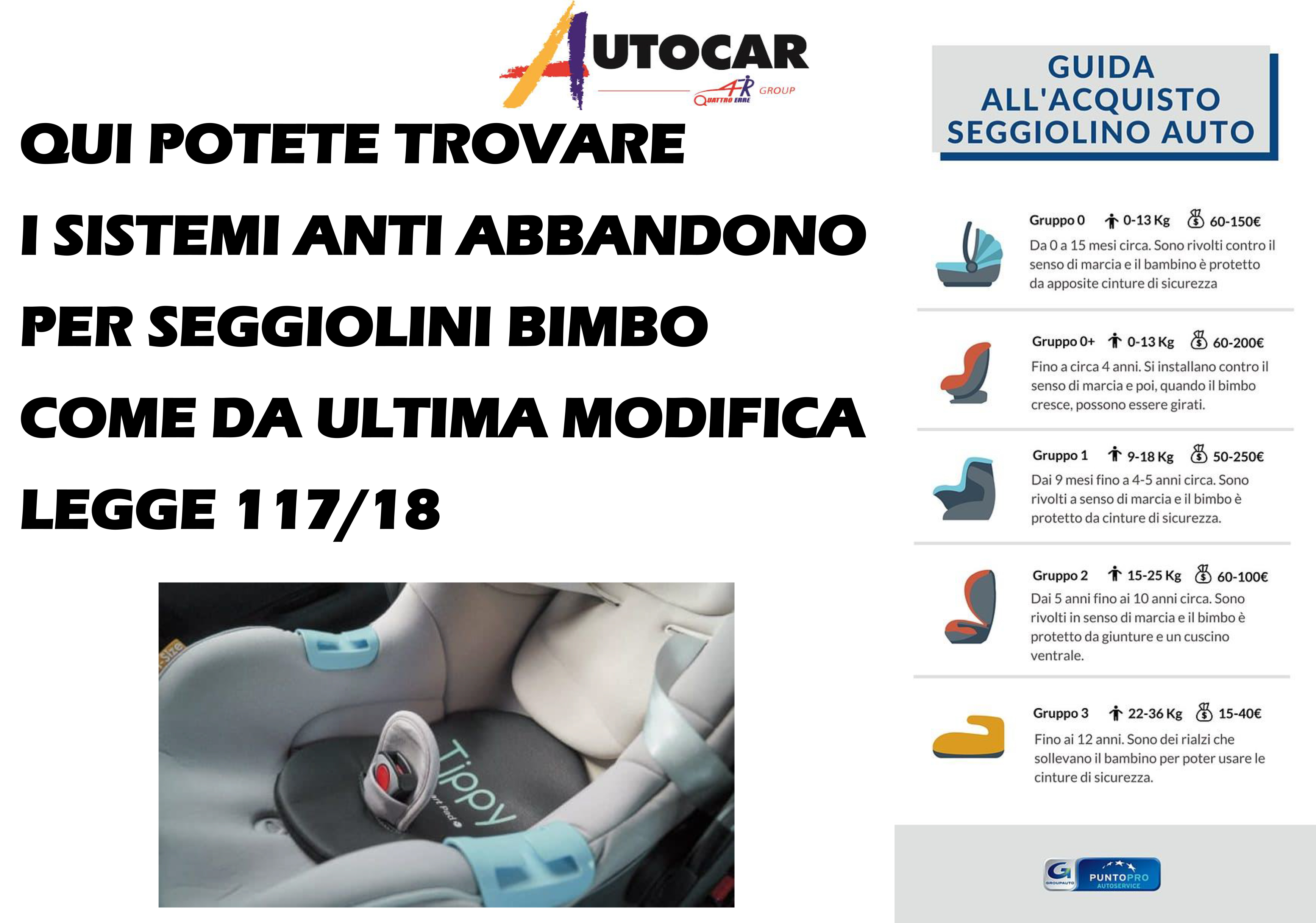 SEGGIOLINI ANTIABBANDONO